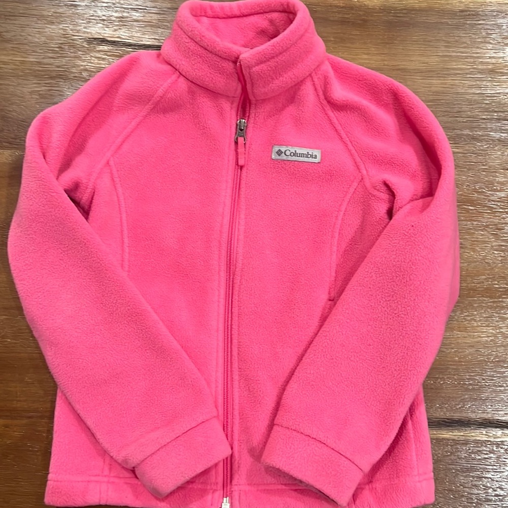 Girls Columbia Fleece Jacket, size S